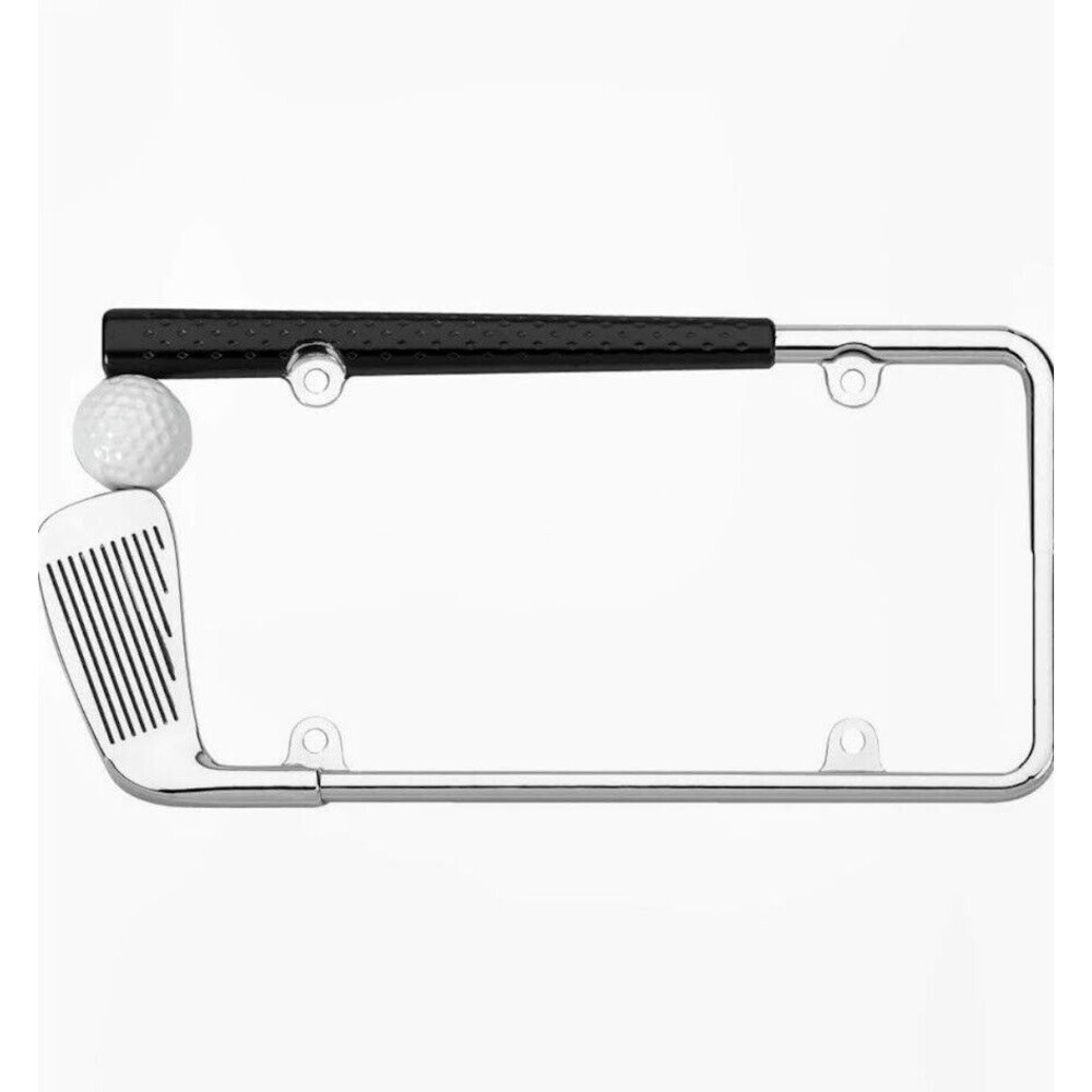 Cruiser Accessories Golf Club Golfing License Plate Frame Tag Holder NEW